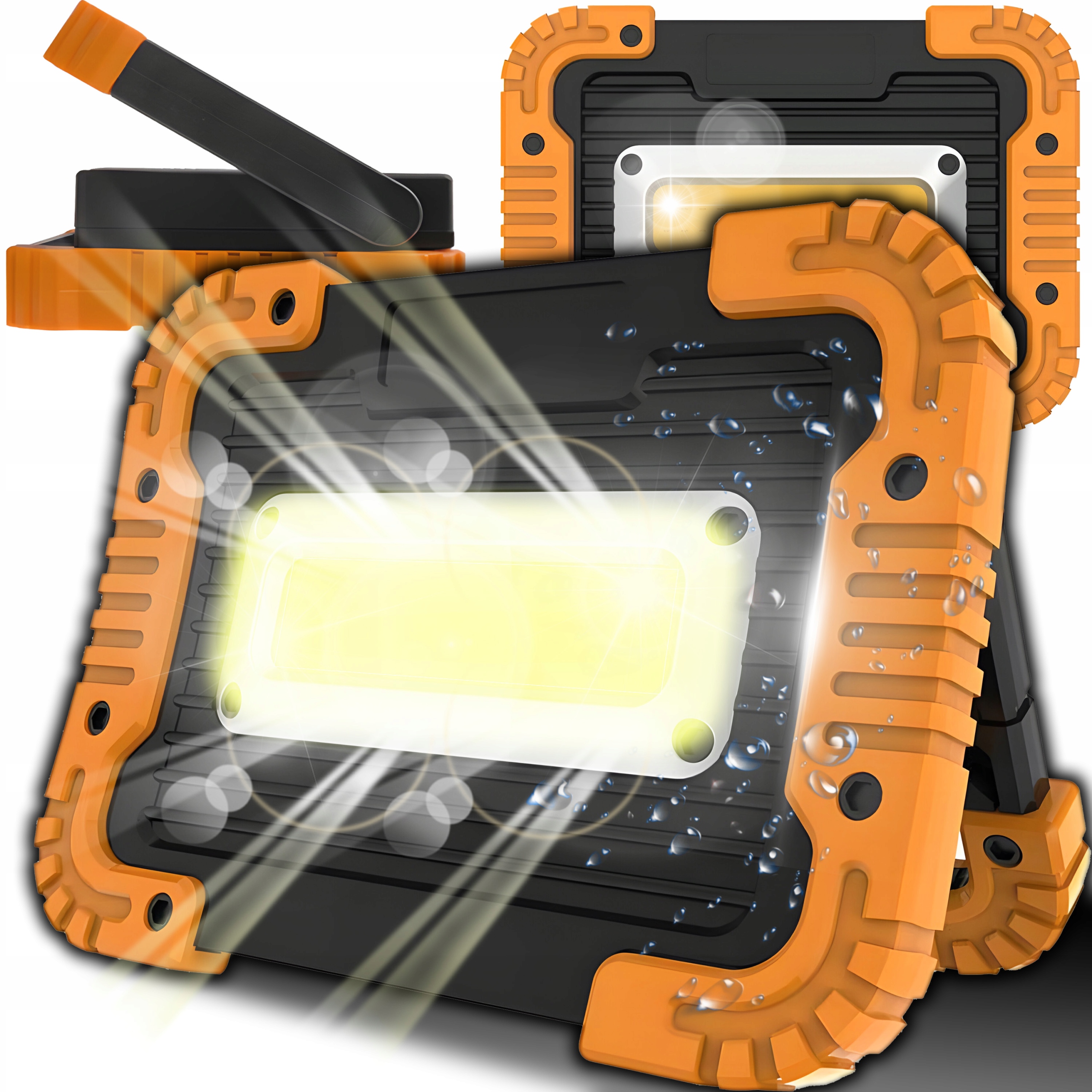 HALOGEN PRZENOŚNY LED 30W LAMPA REFLEKTOR ZEWNĘTRZNY NAŚWIETLACZ