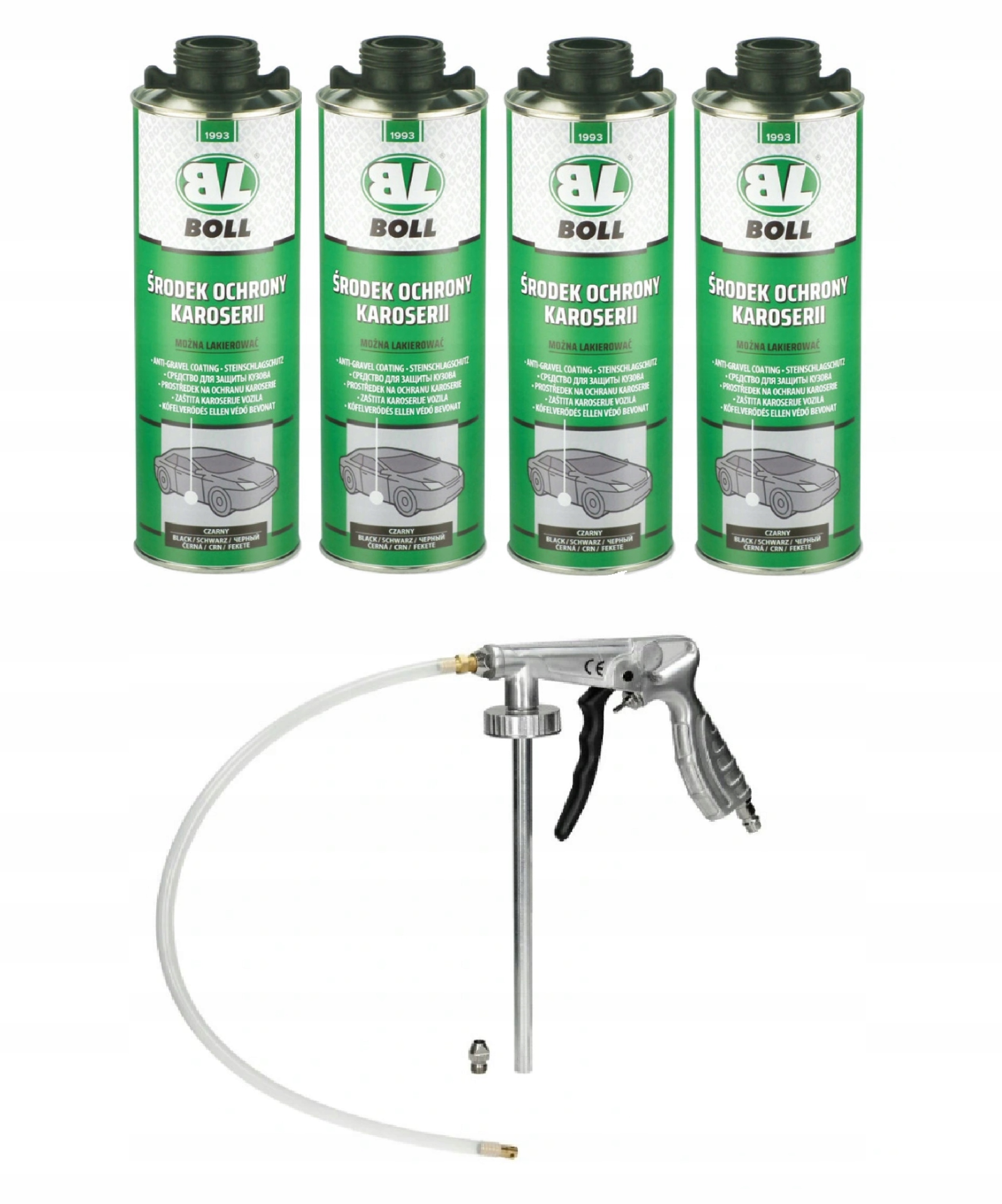 BOLL ZESTAW DO KONSERWACJI PODWOZIA 4x1L PISTOLET Producent Boll