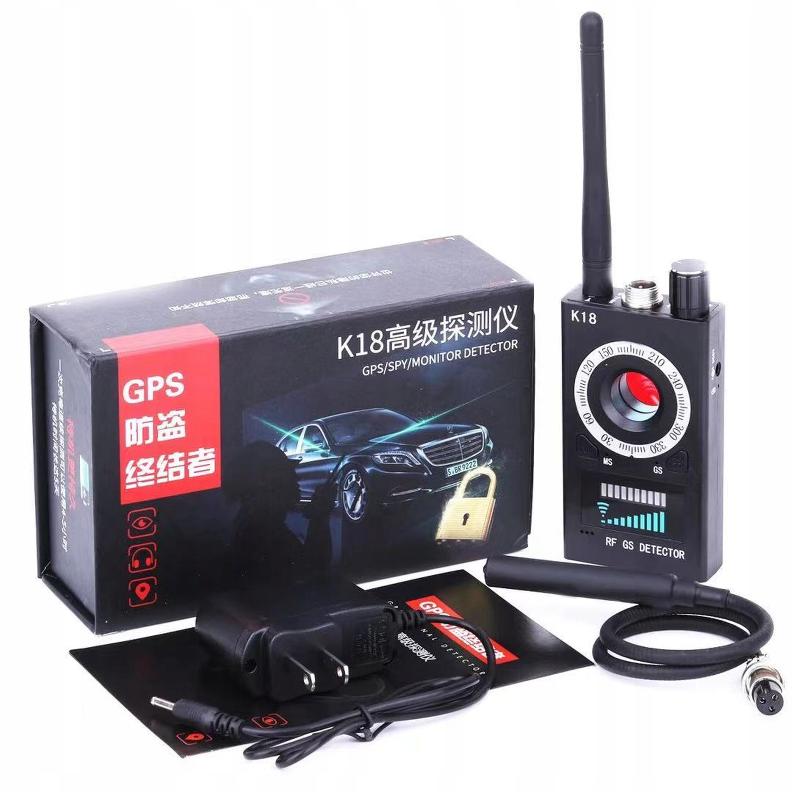 

Wykrywacz kamer lokalizatorów Gps podsłuchów