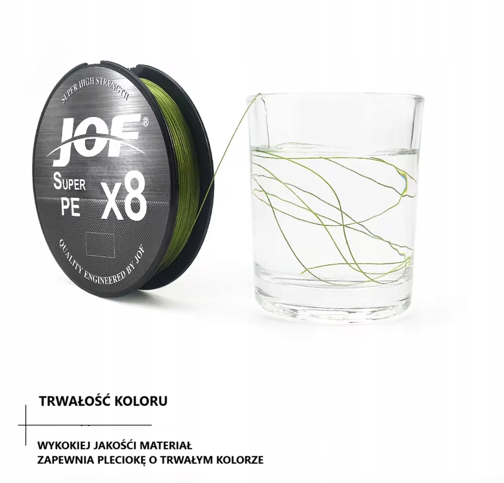 PLECIONKA ŻYŁKA PLECIONA LINKA WĘDKARSKA PLECIONA 8 RAZY 150M FIRMY JOF Kod producenta FA546A6D