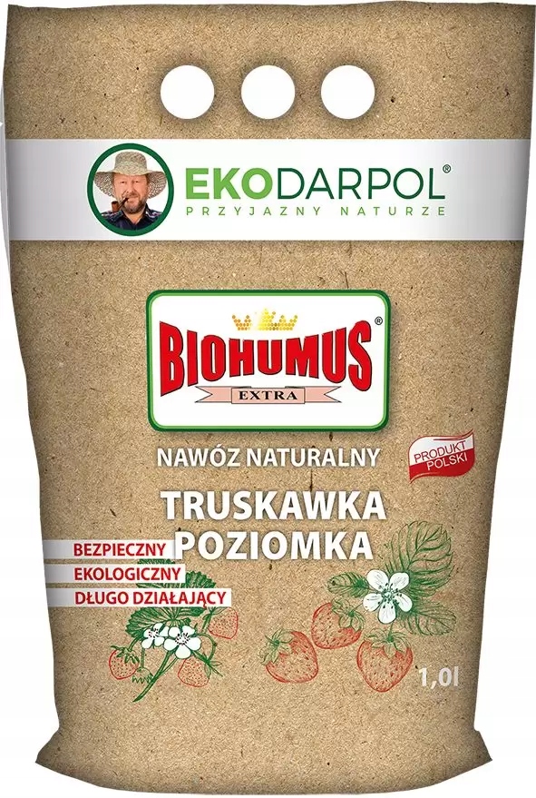 

Biohumus 1L truskawka poziomka nawóz sypki Bio Eko