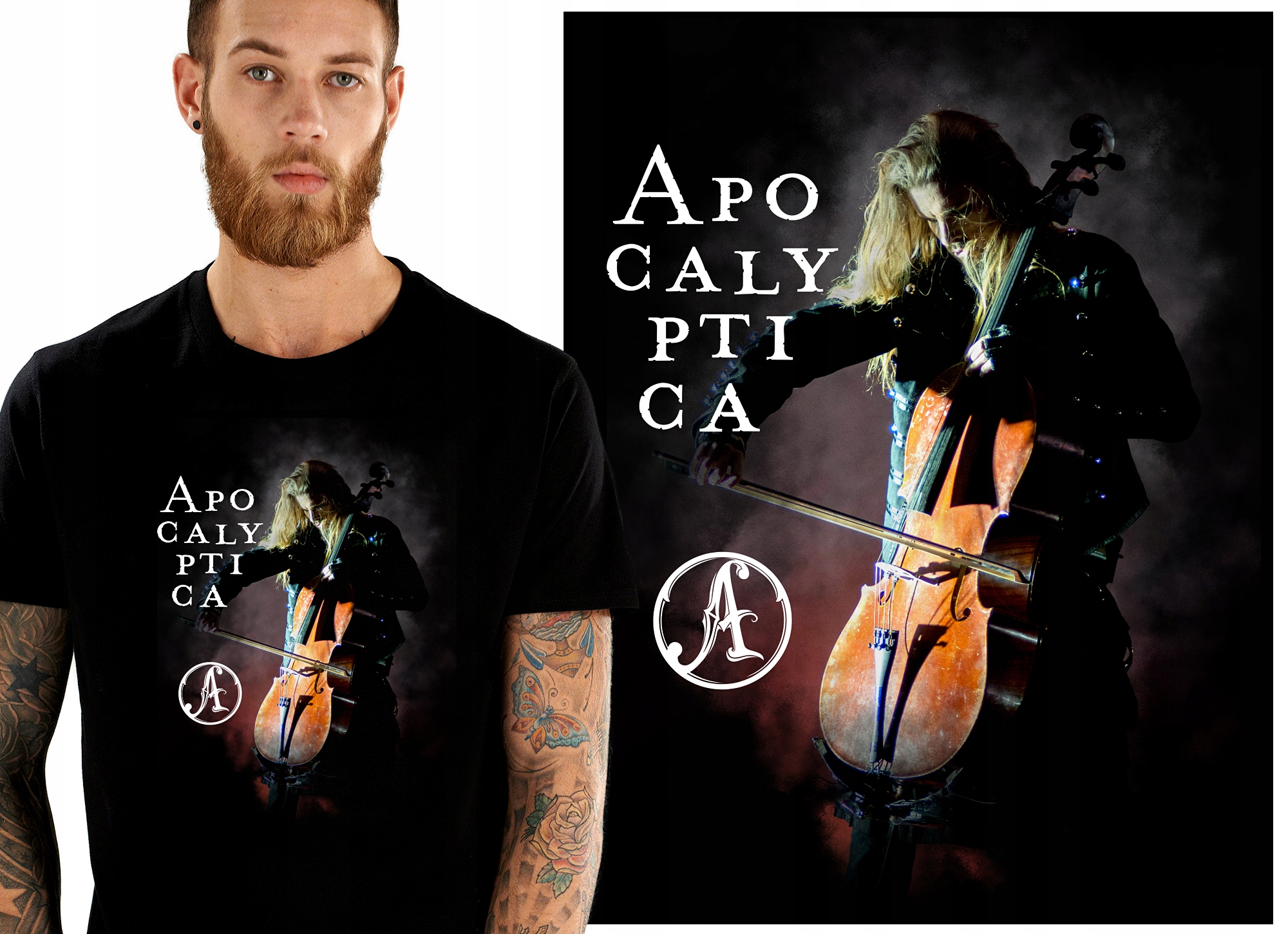 

Apocalyptica Metal Symfoniczny Koszulka Męska L