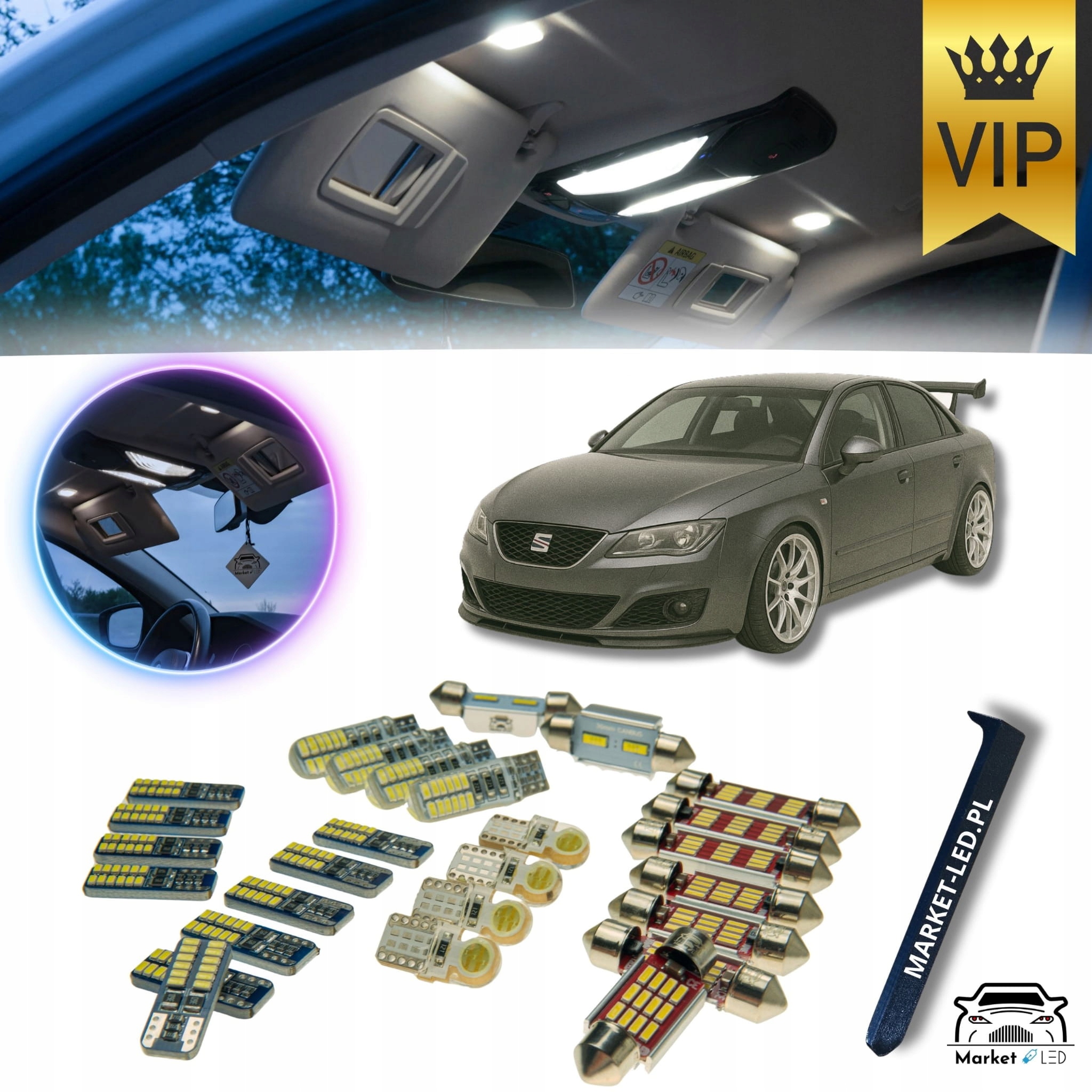 seat EXEO - комплект Освещение внутренний led