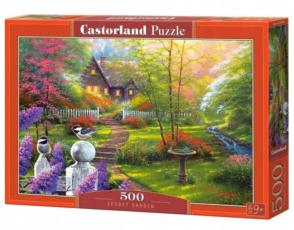 

Puzzle 500 Secret Garden Castor, Castorland