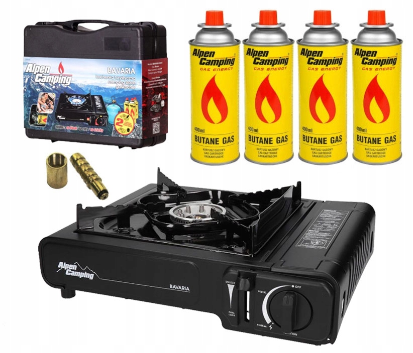 

Kuchenka Turystyczna gazowa +4xGAZ 2w1 polowa