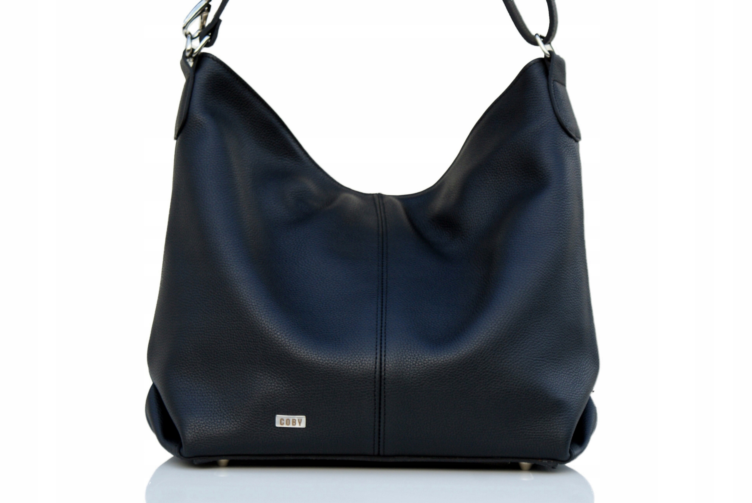 TOREBKA WOREK LISTONOSZKA DUŻA A4 2W1 CZARNA