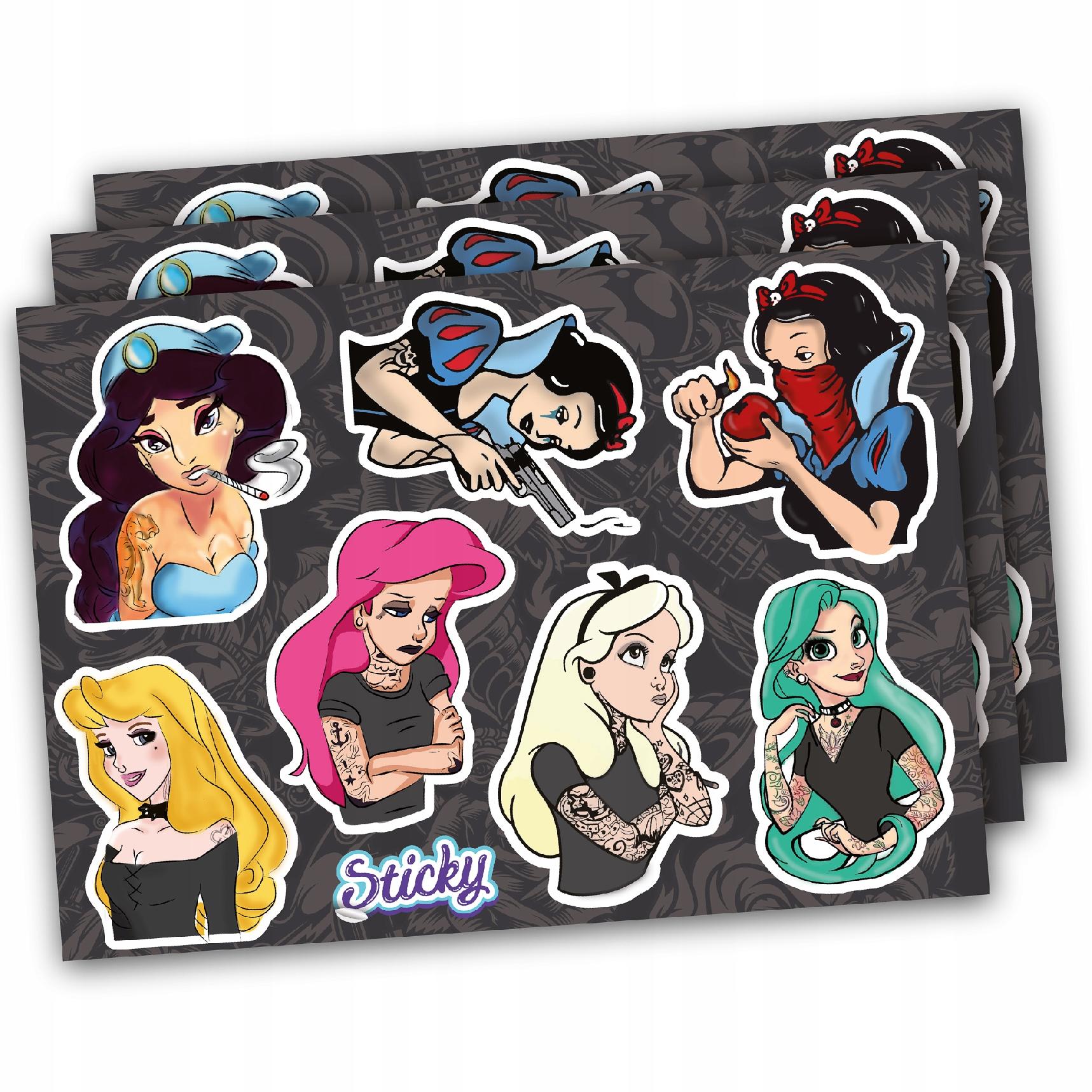 NAKLEJKI WLEPKI Scrapbooking Arkusz KSIĘŻNICZKI