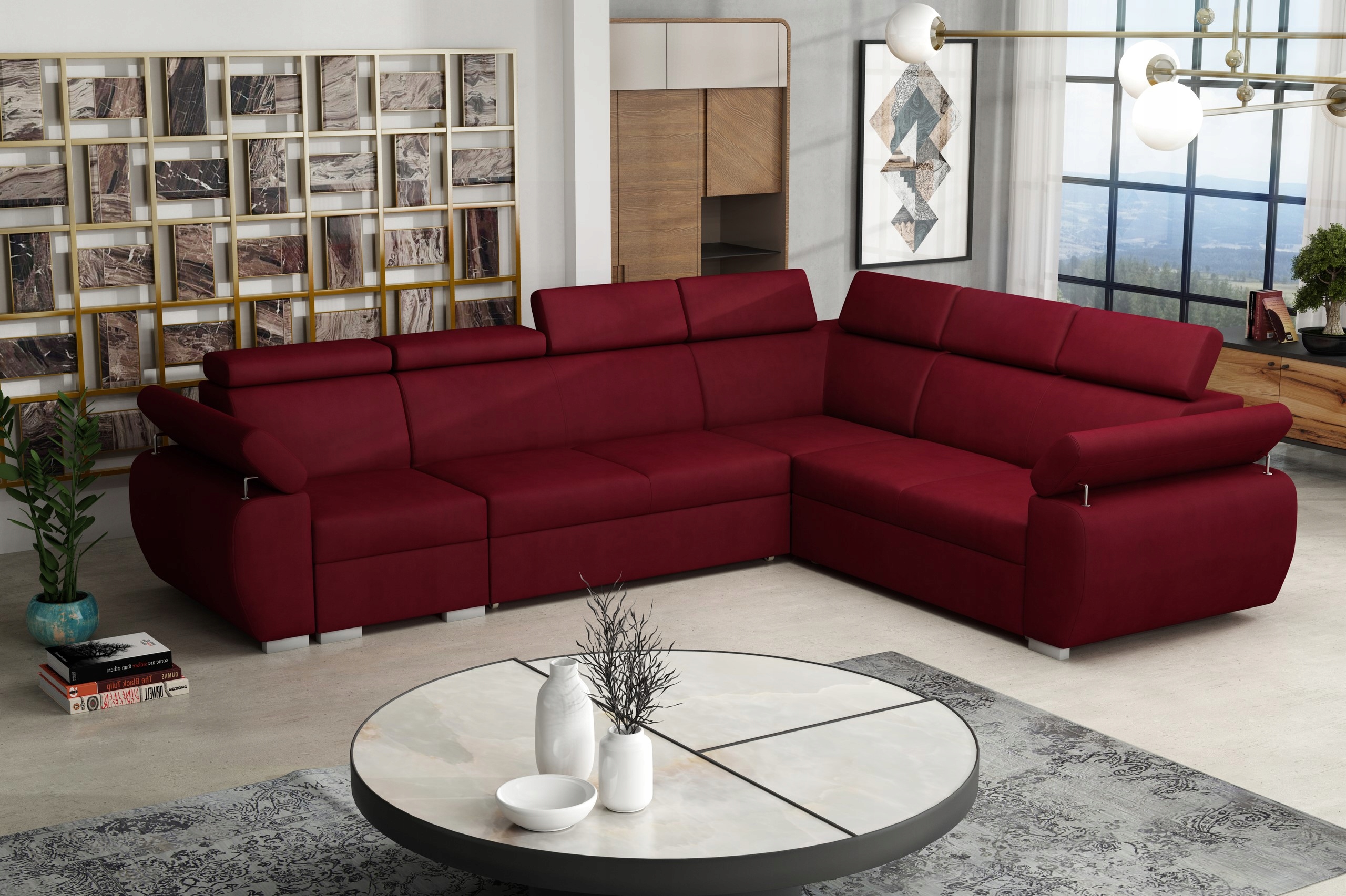 

Narożnik Portland VI nowoczesna sofa rogowa kanapa