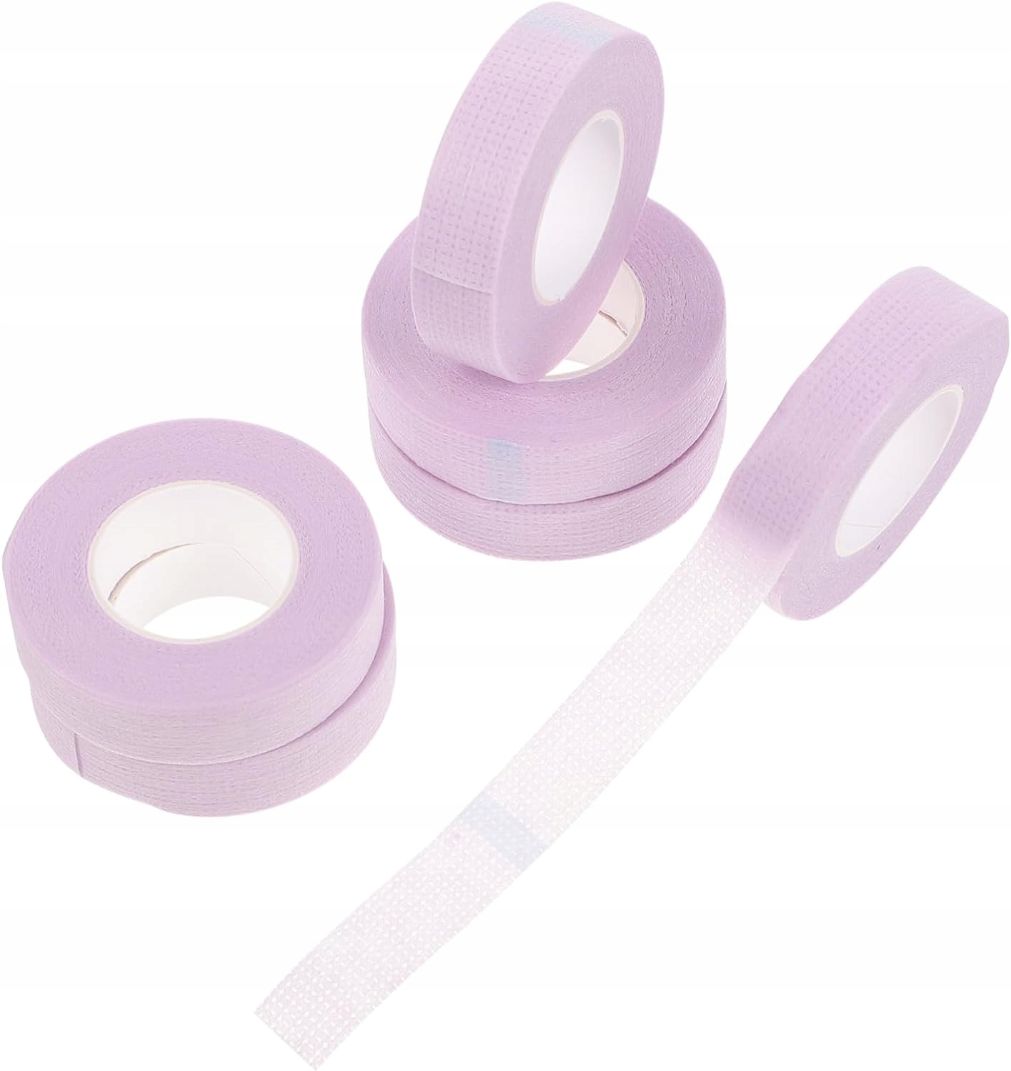 Taśma do przedłużania rzęs perforowana Fioletowa eyelash extension tape Waga 5 g