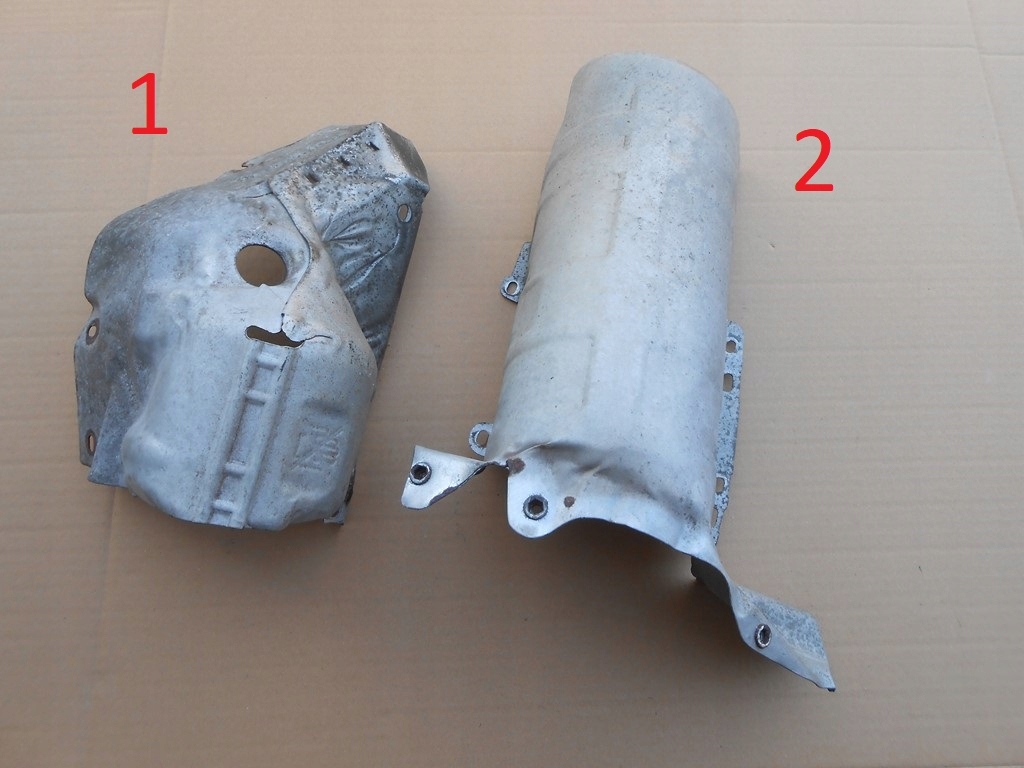 PEUGEOT DS4 1,6 THP OSŁONA TERMICZNA KATALIZATORA