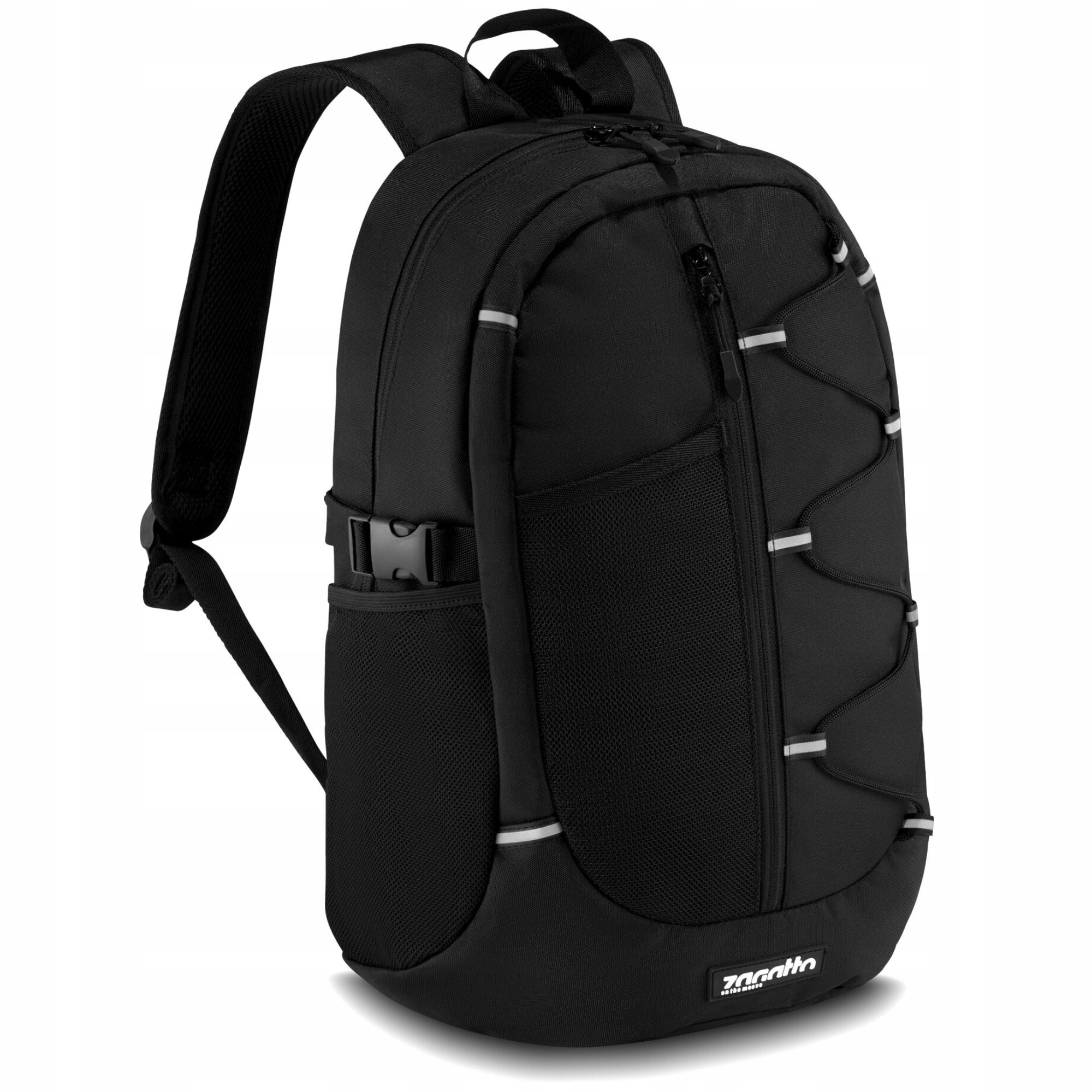 Plecak męski młodzieżowy szkolny sportowy turystyczny 20l czarny Zagatto