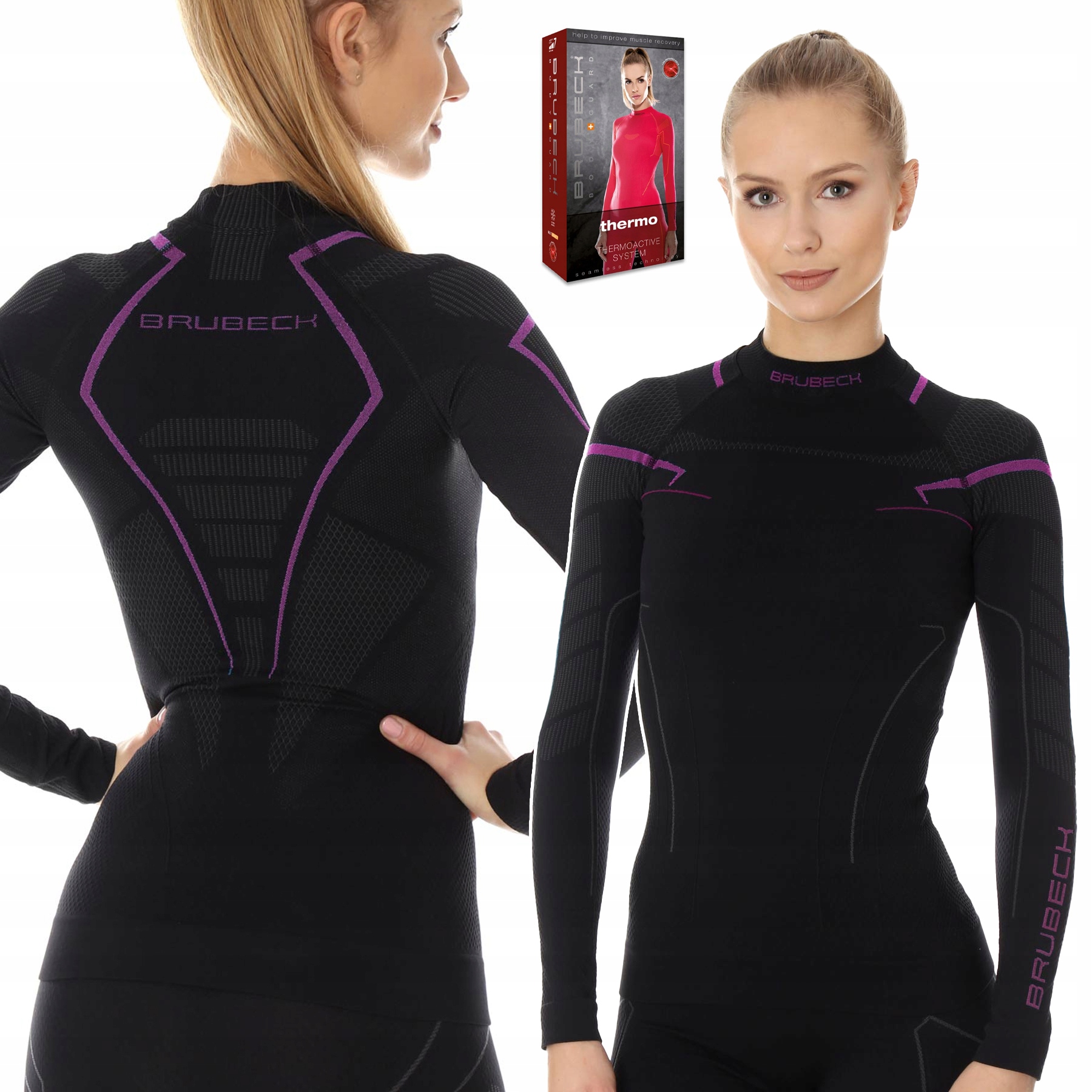 Mikina Brubeck Thermo Zimní Lyžařská podprsenka M