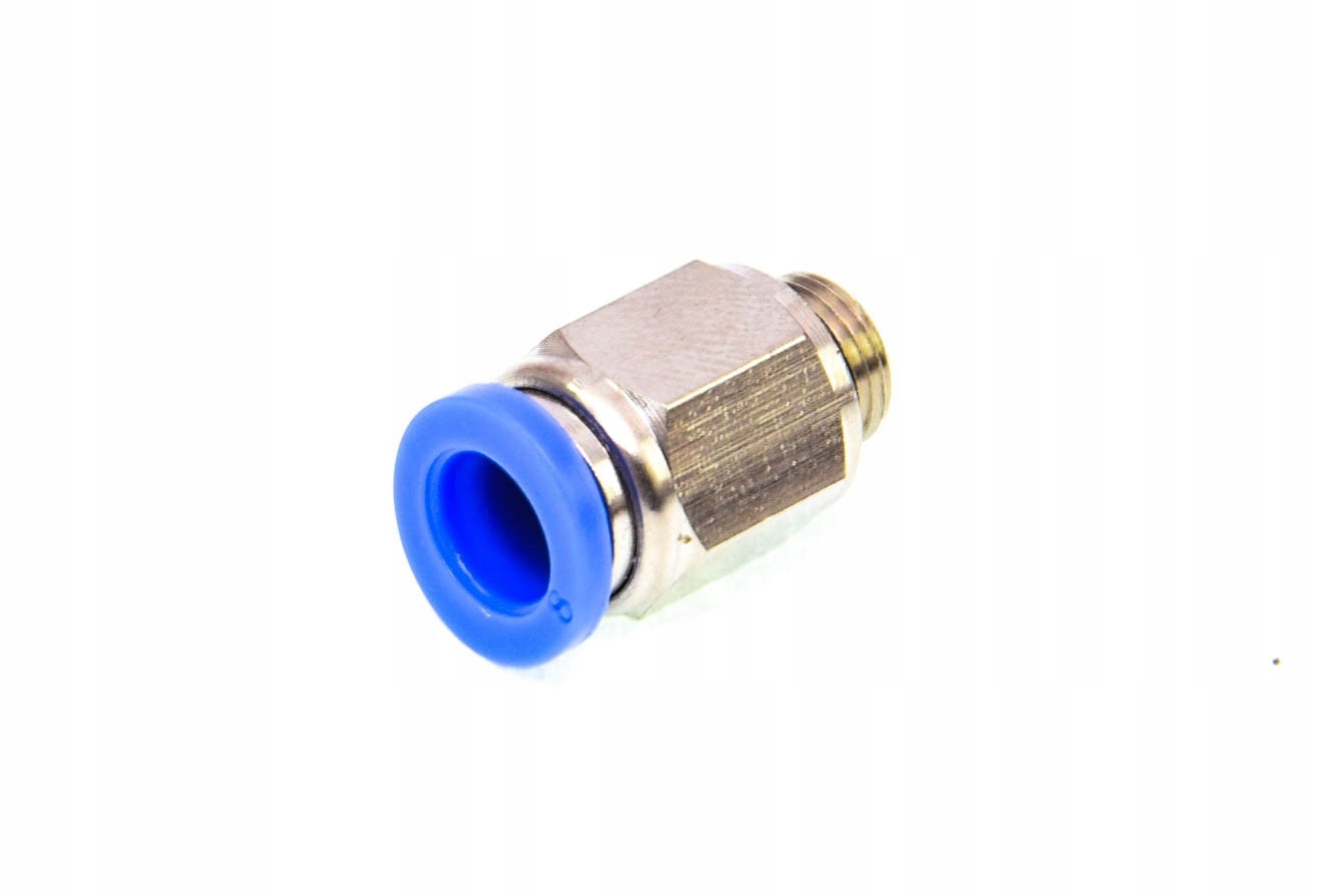 ZŁĄCZKA PROSTA WTYKOWA WĄŻ 8MM GWINT 1/8 SPC08-01