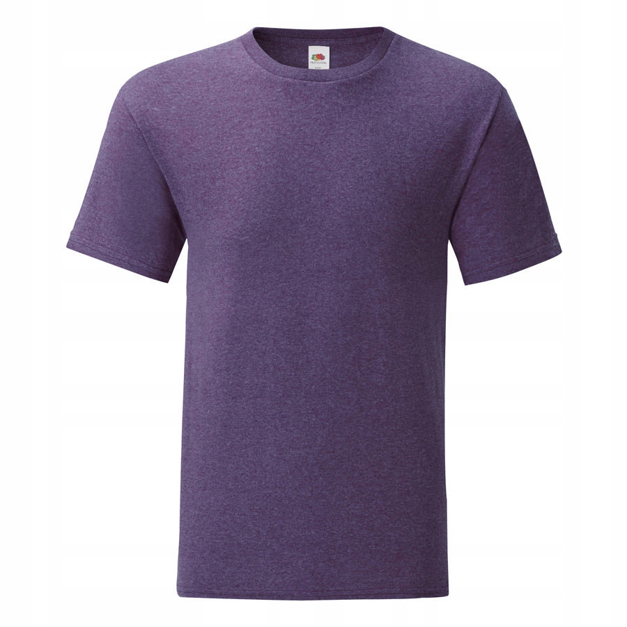 

Koszulka męska T-shirt Iconic fiolet.melanż XL