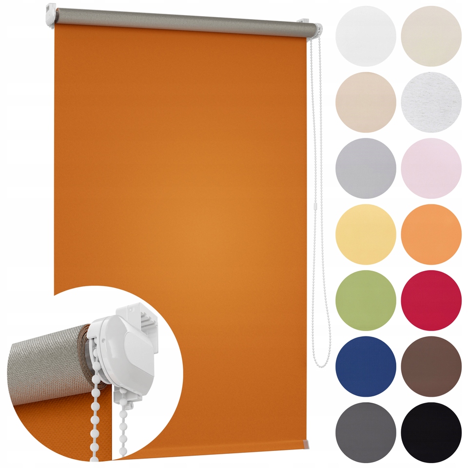 ROLETA TERMICZNA ZACIEMNIAJĄCA NA WYMIAR 57X150 (ROLETY WEWNĘTRZNE