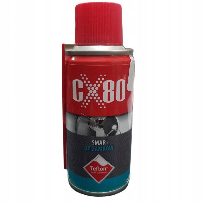 

CX80 Smar Do Zamków Do Czyszczenia Teflon 150ml