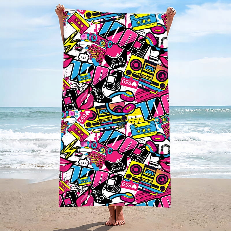 Ręcznik plażowy Cotton world 180 cm mikrofibra (RPG-118) • Cena, Opinie • Ręczniki  plażowe 13718901491 • Allegro