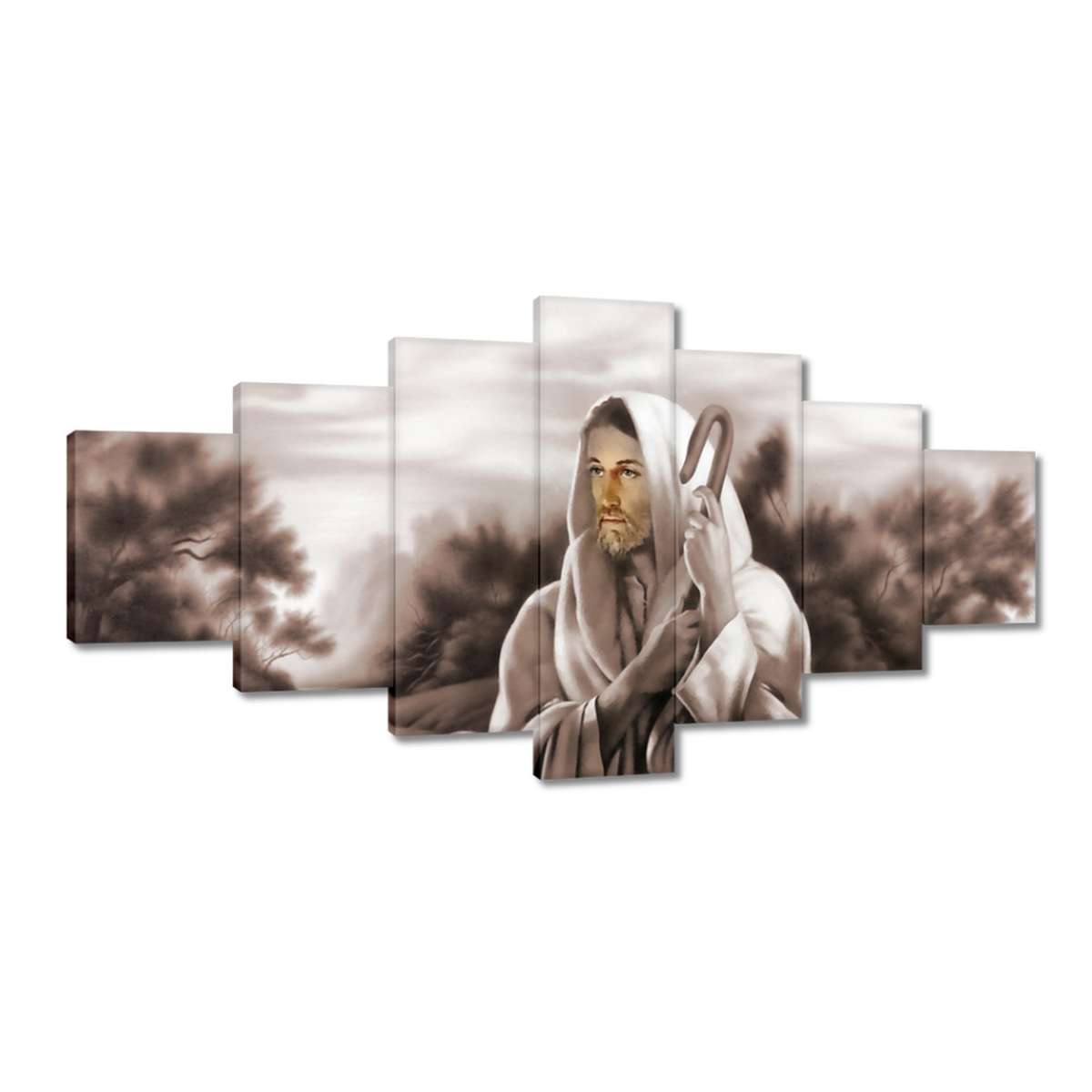 Obrazy 210x100 Dobrý pastýř Ovečky