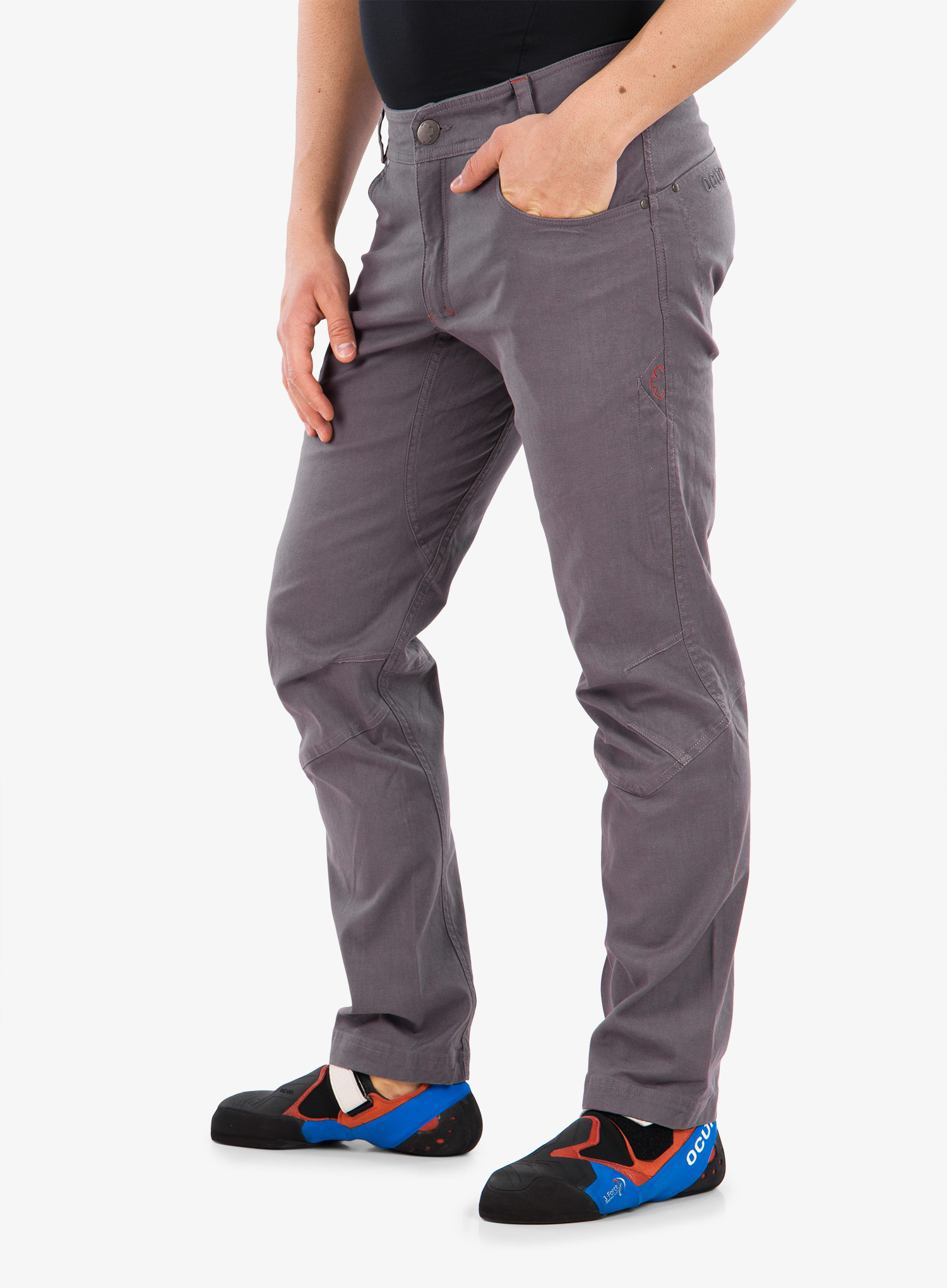 Spodnie wspinaczkowe Ocun Cronos Pants - grey excalibur XXL Rozmiar XXL
