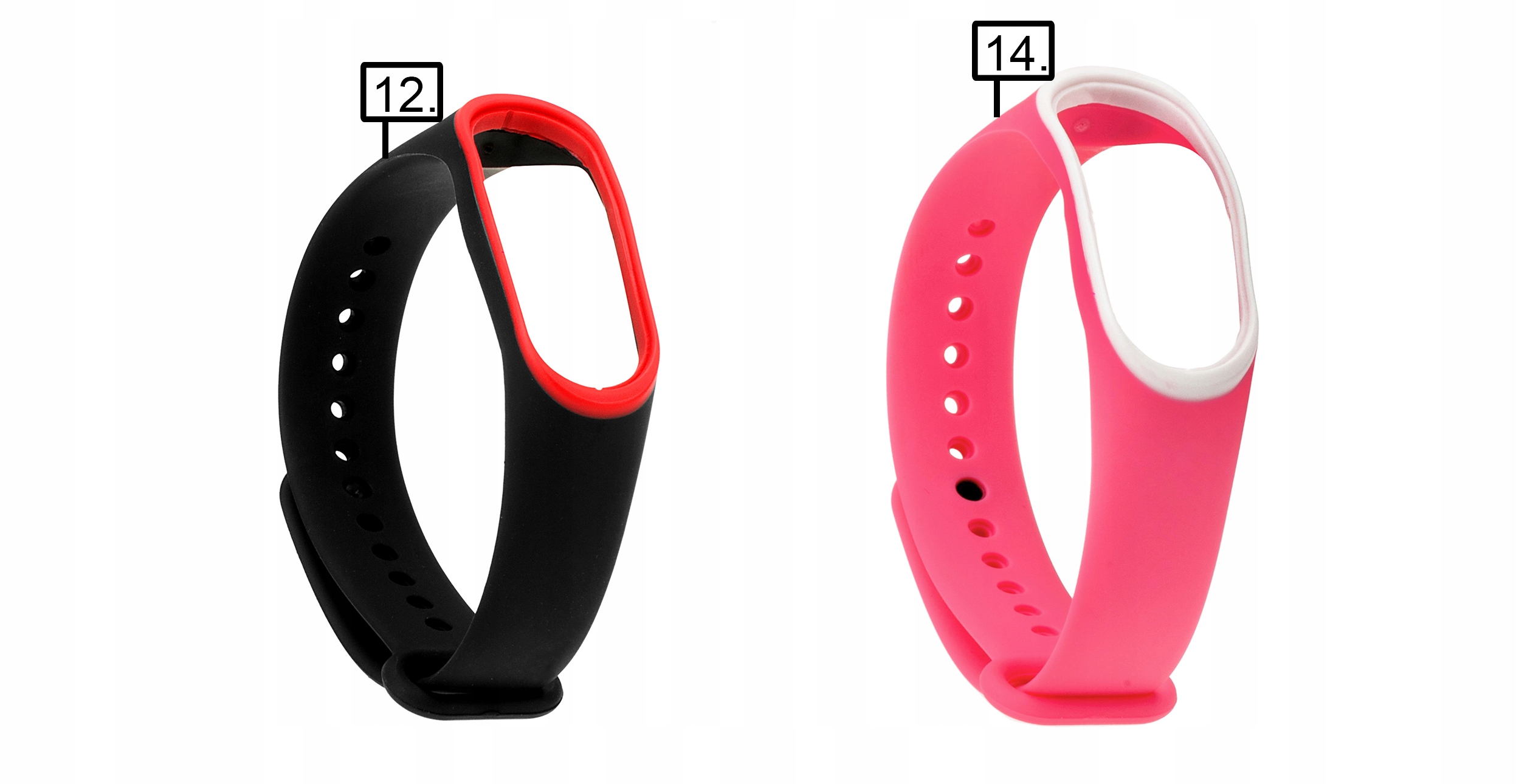 OPASKA MI BAND 4 MI BAND 3 DO XIAOMI ZAMIENNA PASEK SMARTBAND DUŻO WZORÓW Materiał guma