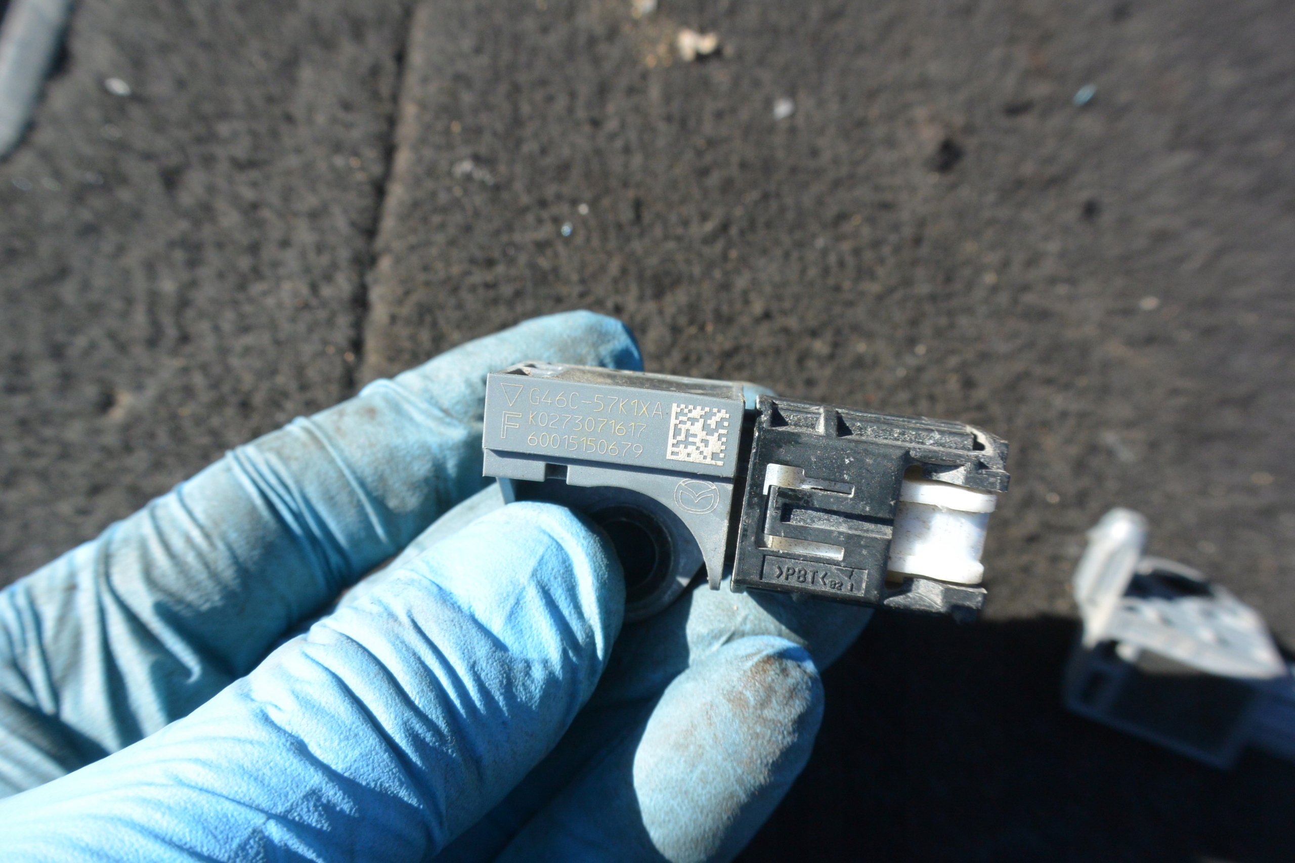sensor SENSOR of the collision impact MAZDA CX9