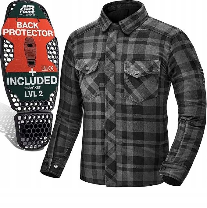 Motocyklová košeľa Shima Renegade 2.0 Men Black 4XL