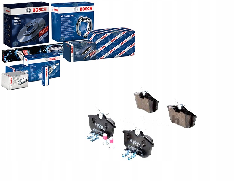 Brzdové Destičky Volvo Zadní S40 Bosch Asistent Kolize #34