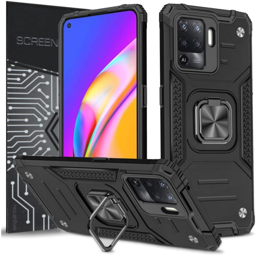 

Case Etui Pancerne+szkło do Oppo Reno 5 Lite