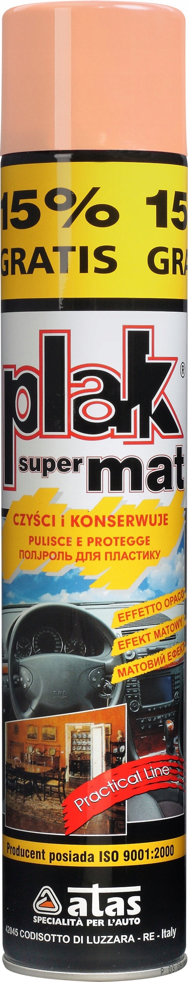 

Plak Ppl Mat Brzoskwinia 500 ml