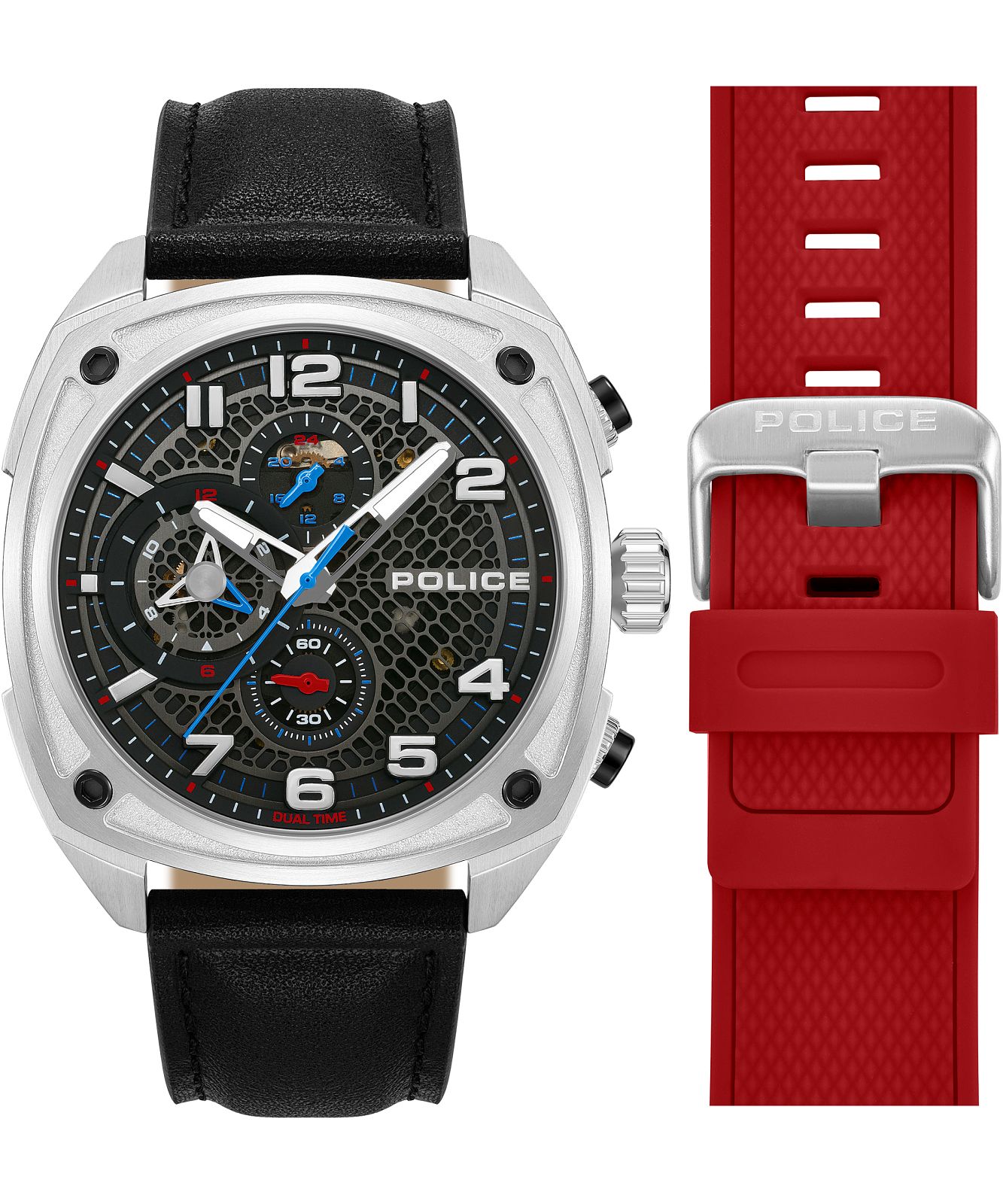 Pánské hodinky Police Portland Dual Time Set