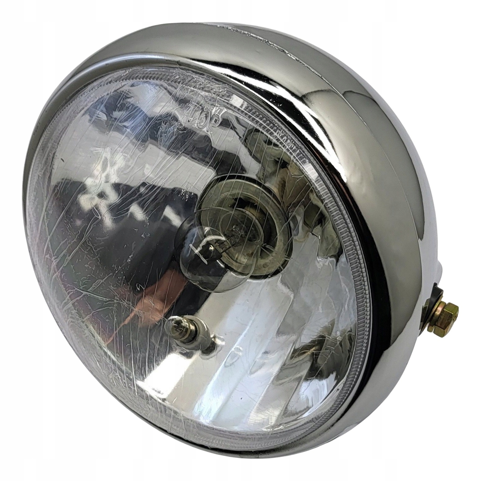 

Lampa Reflektor Motocykl Suzuki Gn 125 Przód Chrom