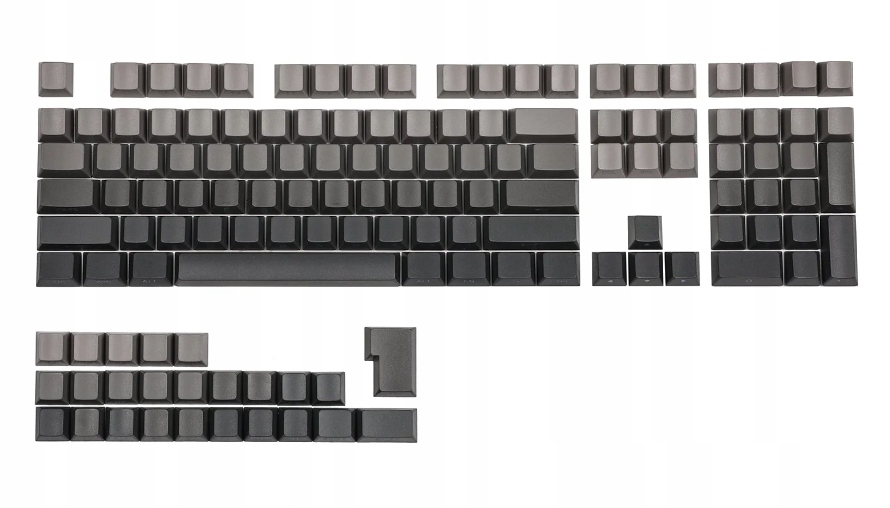 Zestaw Nasadek na klawiaturę mechaniczną Epomaker Smoky Grey 133 reg11