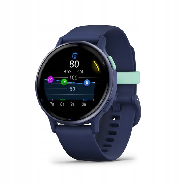 Garmin vívoactive 5 Navy Navy Metallic, modrá