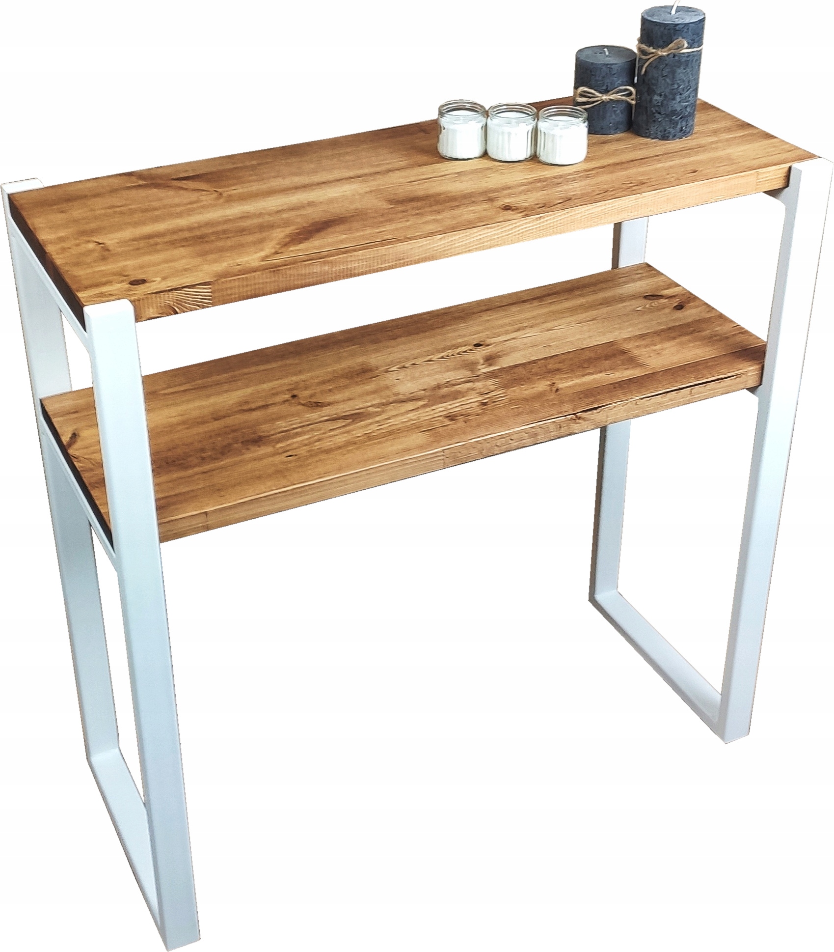 Konzola Loft Dvojitá industriálna toaletka 60 cm