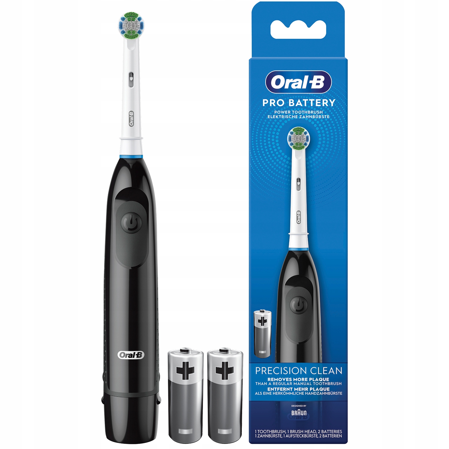 Szczoteczka Elektryczna Oral-B Advance Power DB5 na Baterie Czarna