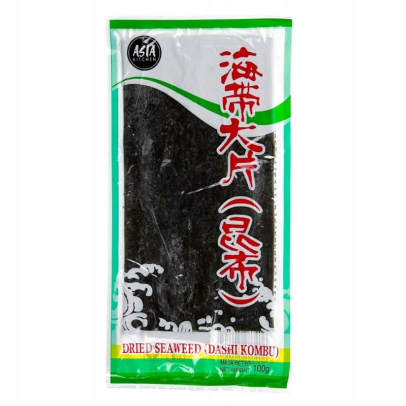 

Glony kombu, suszone wodorosty Asia kitchen 100g