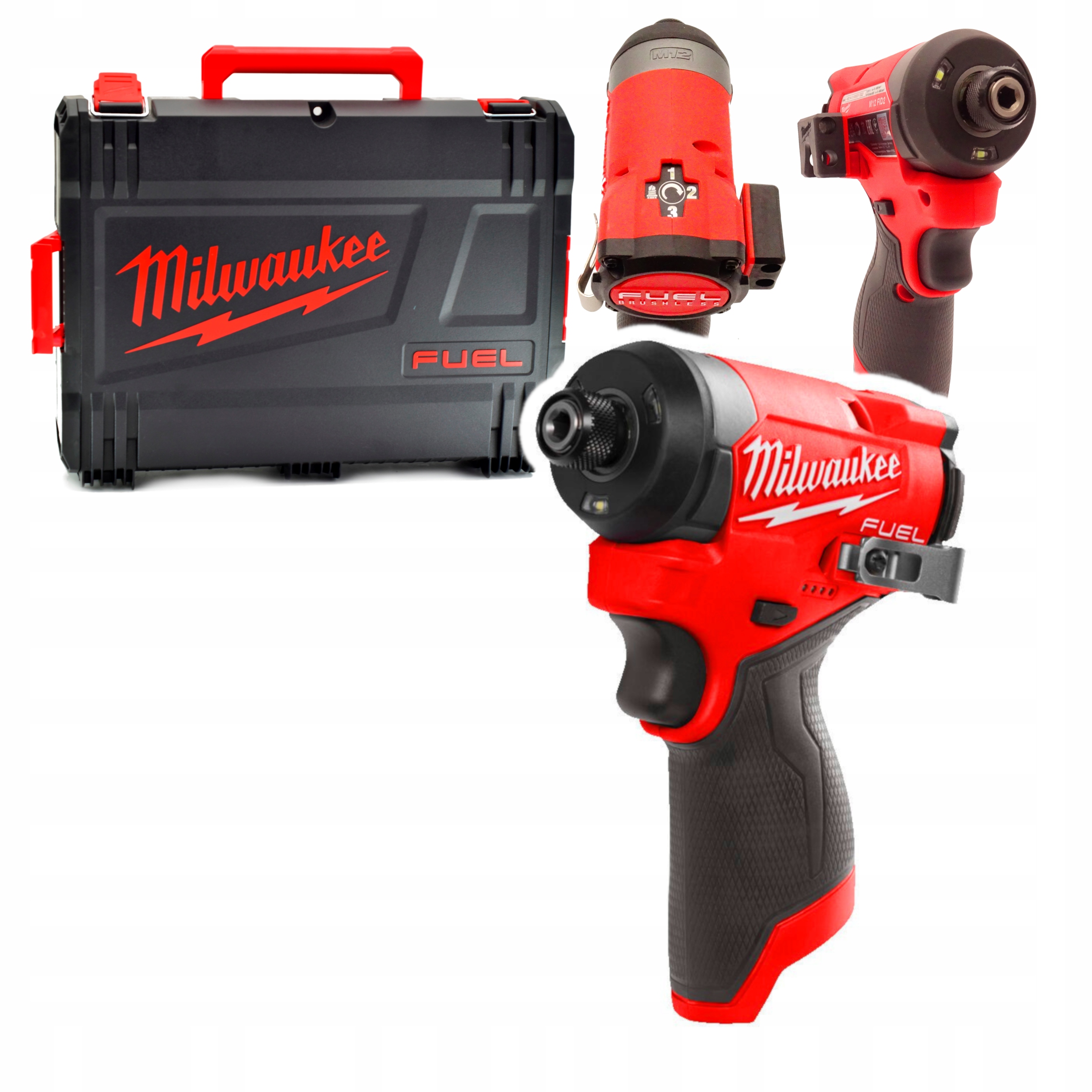 Milwaukee M12 FID2-0X Zakrętarka udarowa 170Nm 1/4 4933479876