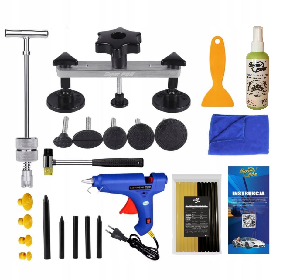 PDR НАБІР ДЛЯ ВИДАЛЕННЯ ВМ'ЯТИН КЛЕЙ ДЛЯ ВИДАЛЕННЯ ГРИБКІВ