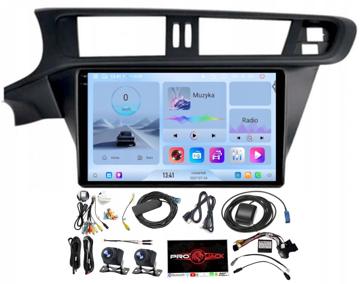 Autorádio Gps Android Bt Citreon C3 Xr 2010-2018 Carplay Usb 4GB 64GB Sim