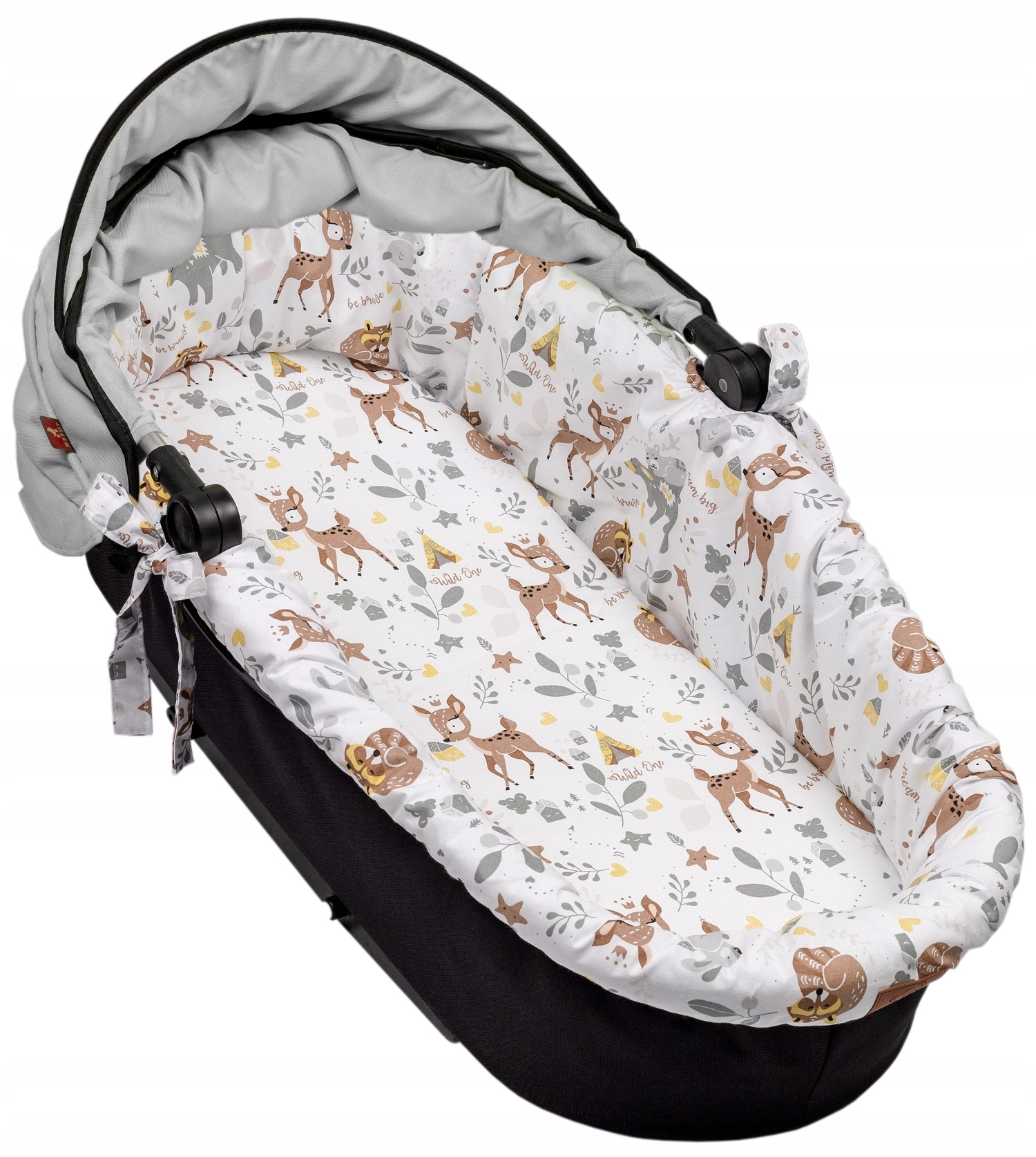 WKŁAD DO WÓZKA GONDOLI + MATERACYK PIANKOWY