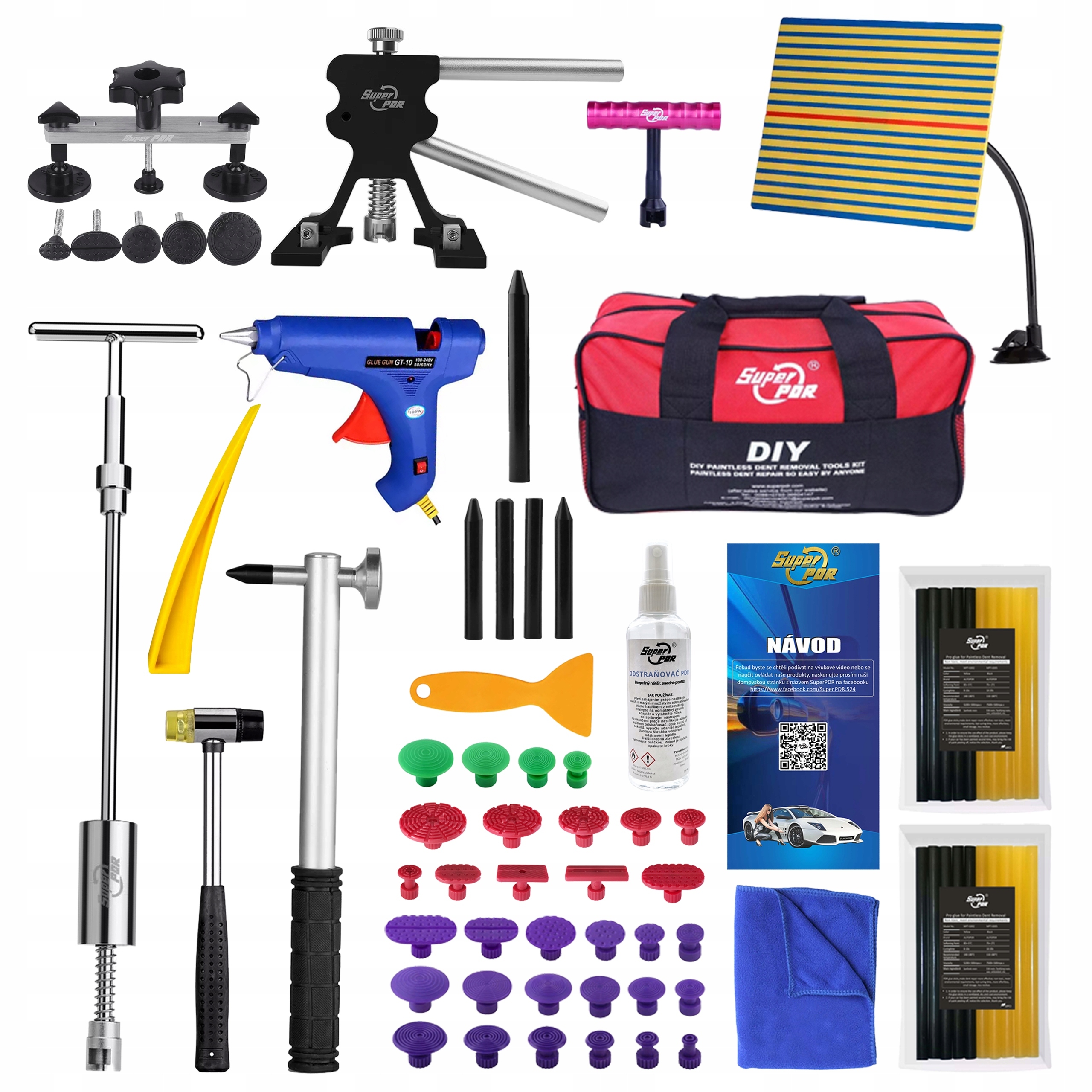 Pdr sada pro opravu promáčklin karoserie – XXL Pro