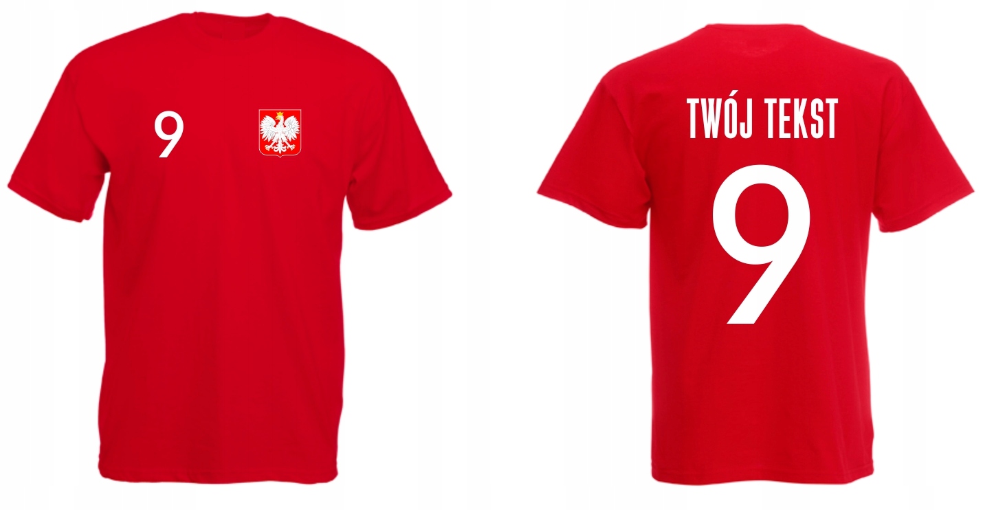 

T-shirt Koszulka Dziecięce Polska czerwona r.152