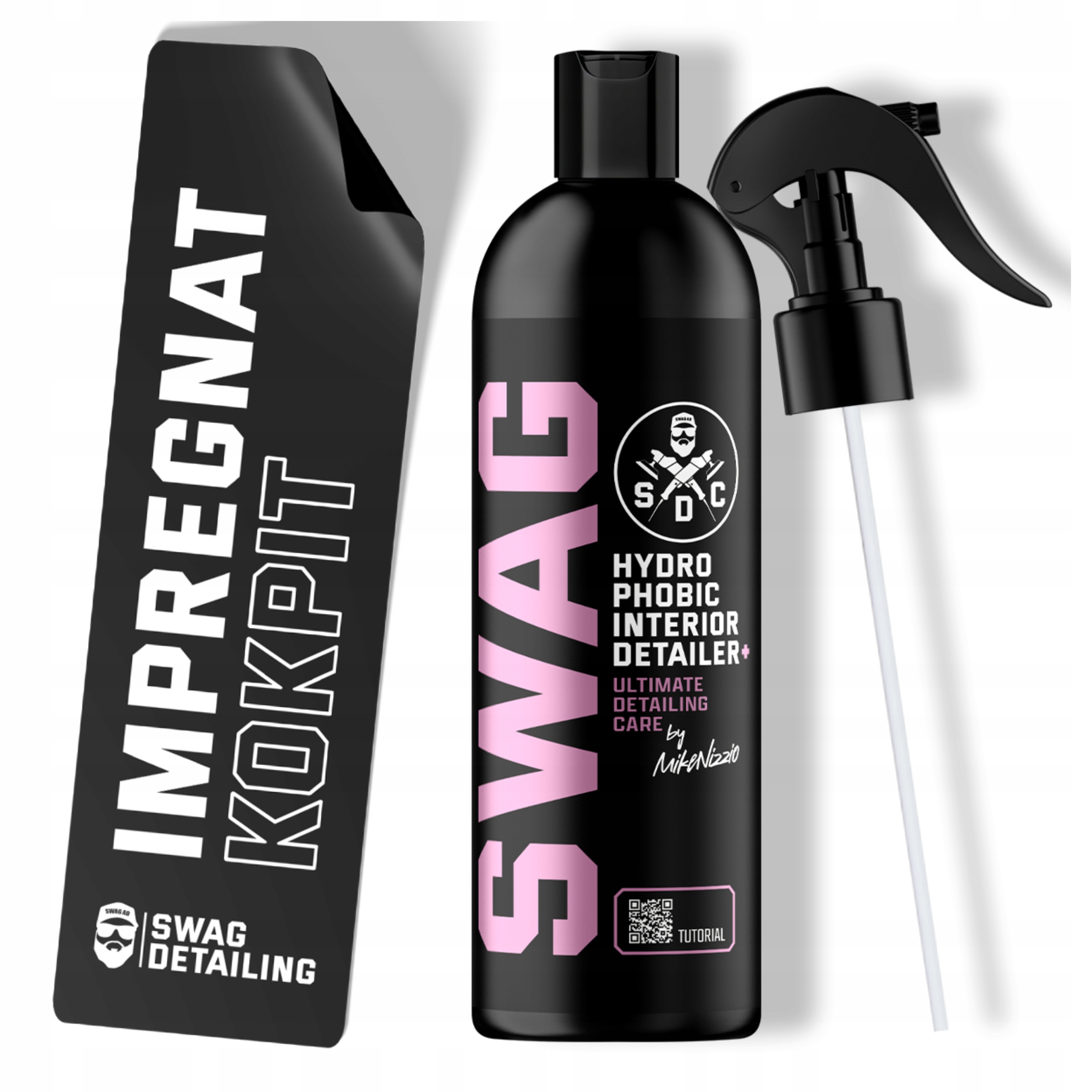 Czyszczenie Plastików Zabezpiecza Swag Hydrophobic Interior Detailer+ 500ml