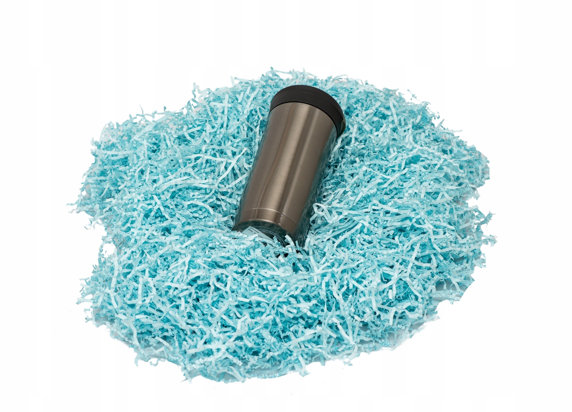 Wypełniacz papierowy Eko Jasny niebieski 1kg ozdobny prezent wiórki ozdobne Marka inny