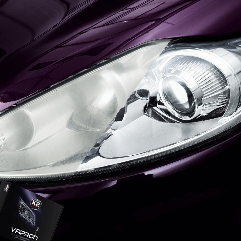K2 VAPRON KOMPLETNY ZESTAW REGENERACJI REFLEKTORÓW Rodzaj polerowanie lamp