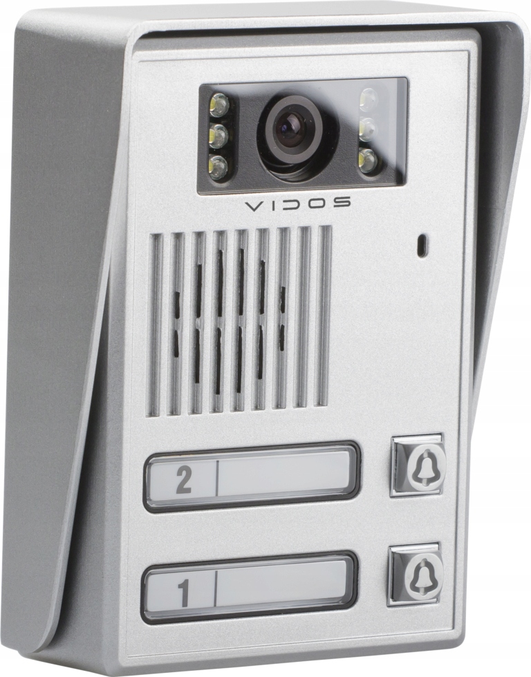 Dvojrodinná bránová stanica Kamera Montáž na stenu