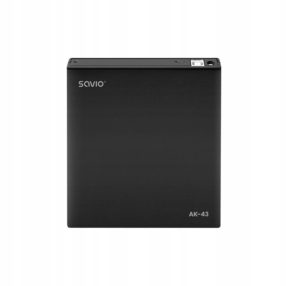 Savio Nagrywarka Zewnętrzna Typu Slim CD/DVD R/rw – Usb 2.0 AK-43