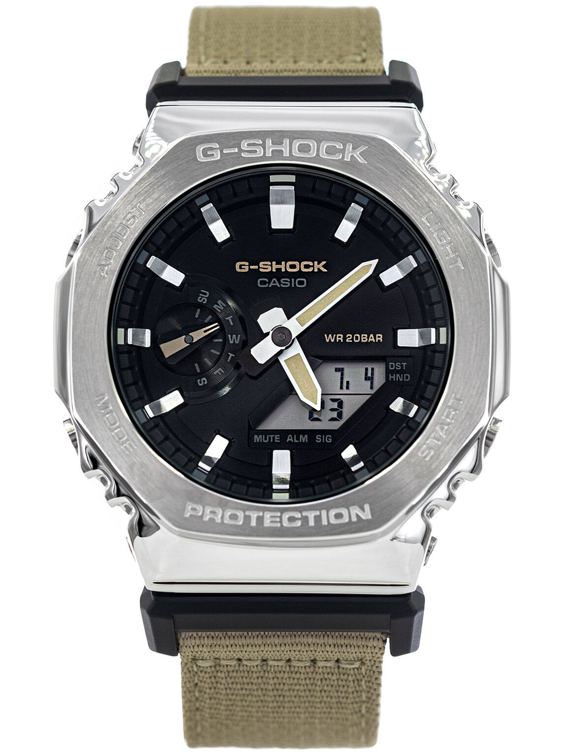 MĘSKI ZEGAREK CASIO GM-2100C-5AER G-SHOCK NA PASKU Marka Casio