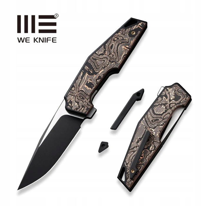 Nóż składany We Knife One and Only WE23001-2 czarny folder Edc turystyczny