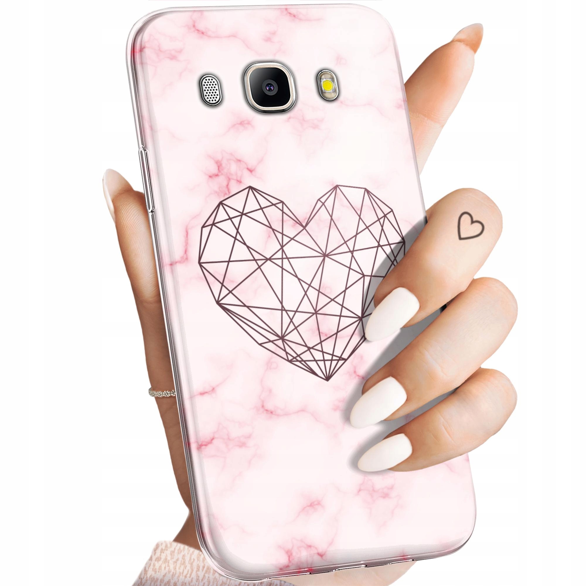 Etui Do Samsung J5 2017 J530 Serce Serduszka Miłość Obudowa Pokrowiec